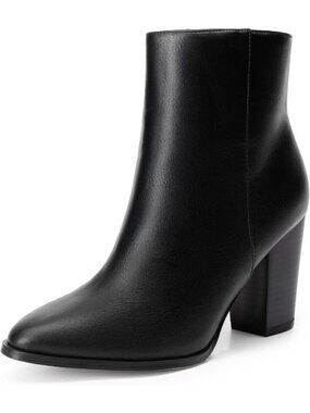 Stylish Women's Ankle Boots with Chunky Block Heel | Trendy Booties for Fall